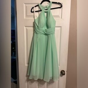 Mint‎ Green Halter Dress